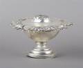 A Silver Footed Covered Bowl