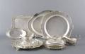 A Collection of Silverplate Trays and Table Articles