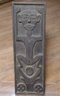 A Paiwan Carved Door Panel