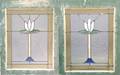 A Pair of Arts and Crafts Stained Glass Windows