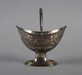A Sheffield Plate Sugar Basket
