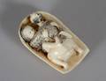 34 CARVED IVORY EROTIC NETSUKE