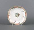 A Chinese Export Porcelain Shaped Plate