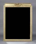A Louis XVI Style Giltwood Pier Mirror