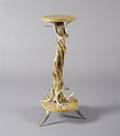 An American Root and Horn Pedestal