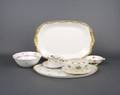 A Collection of Porcelain Dinnerware and Serving Items