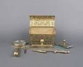 A Collection of Bronze and Brass Desk Articles