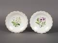 Two English Porcelain Cake Stands