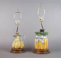 Two Ceramic Table Lamps Frederick Cooper
