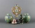 A Group of Japanese Cloisonne Articles