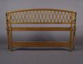A Regency Style Walnut Bedstead