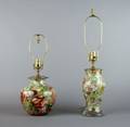 Two French Decoupage Lamps