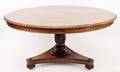 Walnut Round Center Table or Breakfast Table