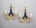 A Pair of Louis XVI Style Two Light Sconces