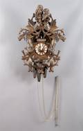 A Black Forest Carved Cuckoo Clock
