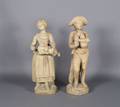 A Pair of French Terra Cotta Figures