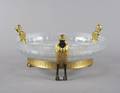 A French Gilt Metal Mounted Cut Glass Center Bowl
