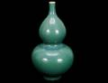 310 GREEN GLAZED PORCELAIN VASE