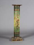 A French Tole Pedestal