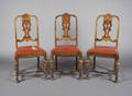 A Set of Three Baroque Style Side Chairs