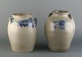Two American Stoneware Storage Jars