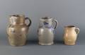 Three American Stoneware Pitchers