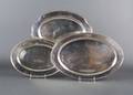 Three American Sterling Silver Trays