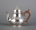 An English AngloDutch Revival Diminutive Teapot Crichton Bros London