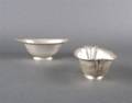 Two American Sterling Silver Dishes International Royal Danish Pattern