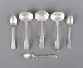 Six Silver Utensils
