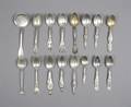 Fifteen American Sterling Silver Souvenir Spoons