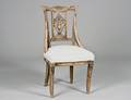 346 NEOCLASSICAL STYLE PAINTED SIDE CHAIR