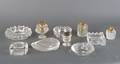 Ten Lalique Smoking Accessories