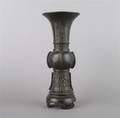 A Chinese Bronze Gu