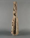 A New Guinea Asmat Abstract Bird Form Carving