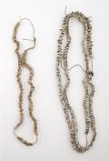 Two Strands of New Guinea Beaded Necklaces