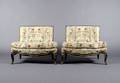 A Pair of Louis XV Style Diminutive Couches
