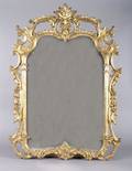 A Louis XV Style Giltwood Mirror