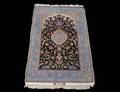 55 PERSIAN PART SILK ISPHAHAN RUG