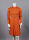 A Teal Traina Orange Day Dress