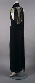A Bernard Perris Black Evening Fringe Dress