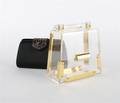 A Clear Lucite Handbag