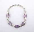 A Barry KieselsteinCord Sterling Silver and Amethyst Necklace