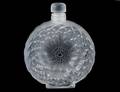 28 LALIQUE MOLDED AND FROSTED CRYSTAL DAHLIA PERFUME