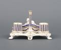 A Porcelain Standish