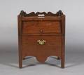 An English Mahogany Bedside Commode