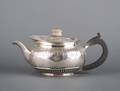 A George III Sterling Silver Teapot Rebecca Emes  Edward Barnard London