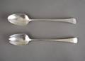 Two George III Sterling Silver Serving Utensils London