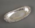 An American Sterling Silver Hand Hammered Bread Tray Gorham
