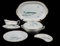 44 TWENTYTWO PIECE THOMAS PORCELAIN FISH SERVICE